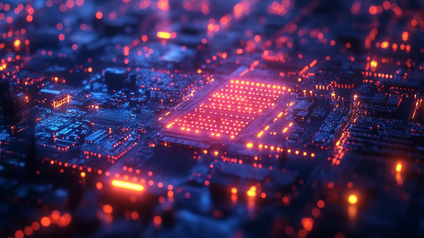 数字技术网络背景