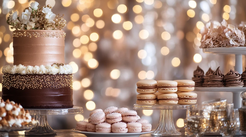 婚礼甜品桌
