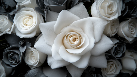 白墙灰家具卧室