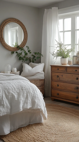 镜面点缀简约卧室