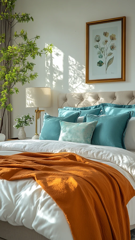 白色墙面搭配现代卧室