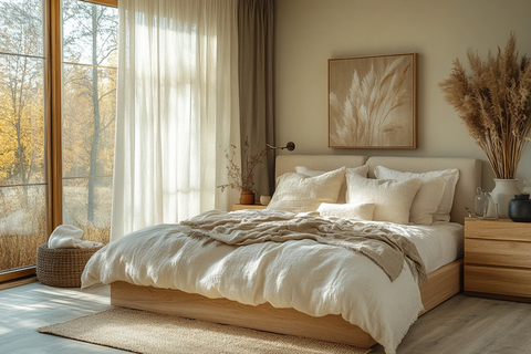 中性色调卧室设计