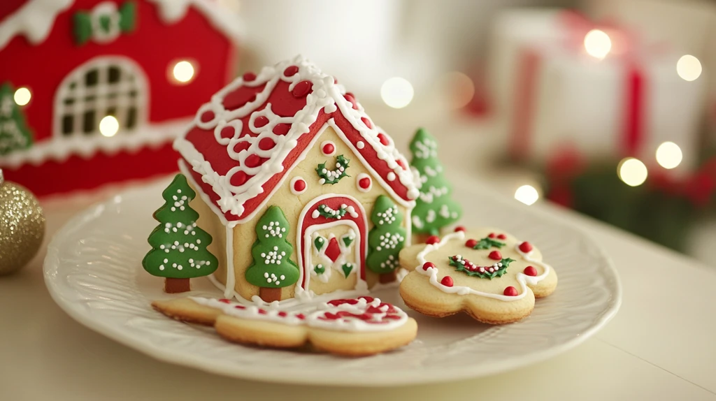 圣诞饼干屋