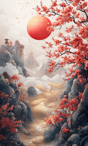 镜饼新年抽奖券