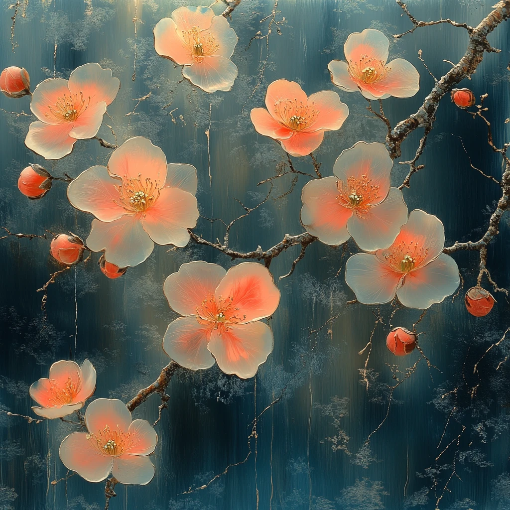 竹玉文维多利亚图案