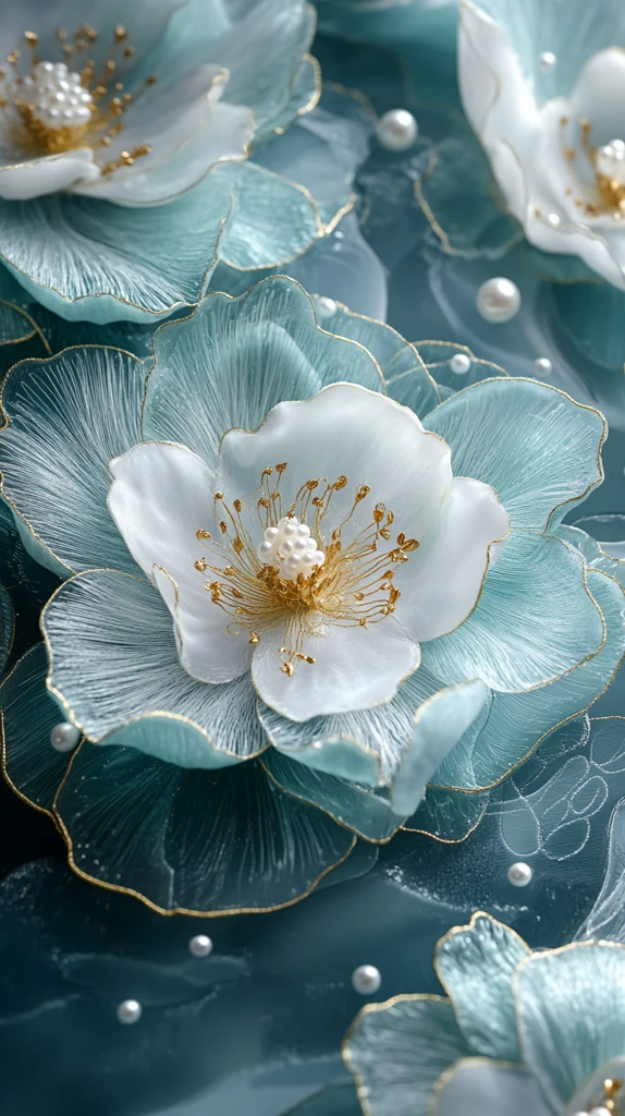 中国葫芦绣艺花卉