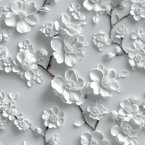 花卉绽放纹样设计