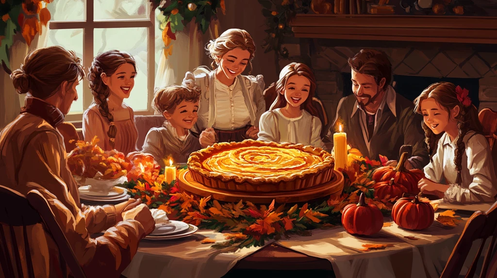 感恩节家庭团聚
