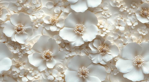 白银蕾丝花纹设计