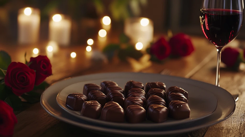 葡萄酒与巧克力