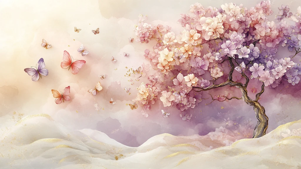 樱花树下的祝福