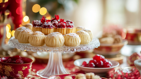 中式婚礼甜品桌