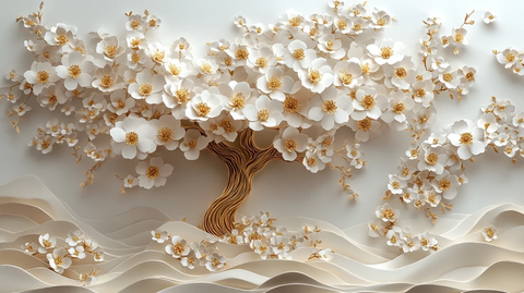 白花金叶生命树