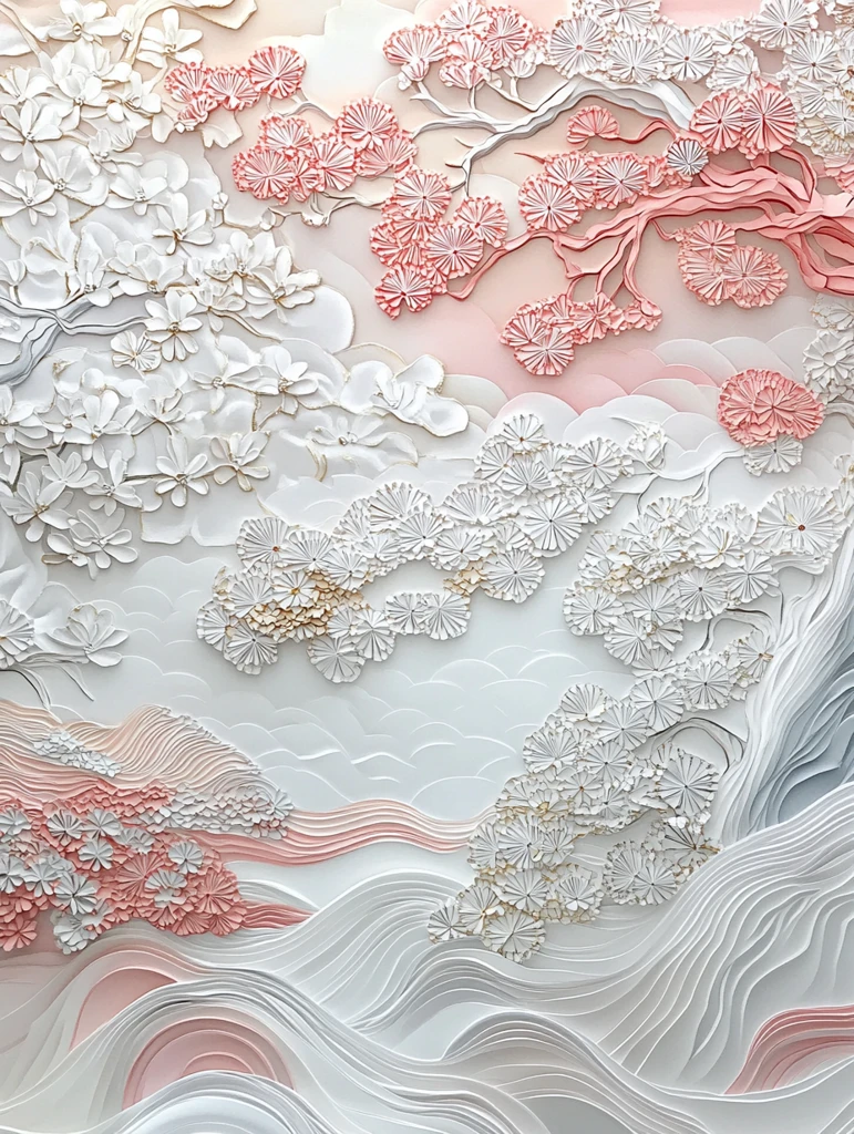 纸艺多维立体花艺