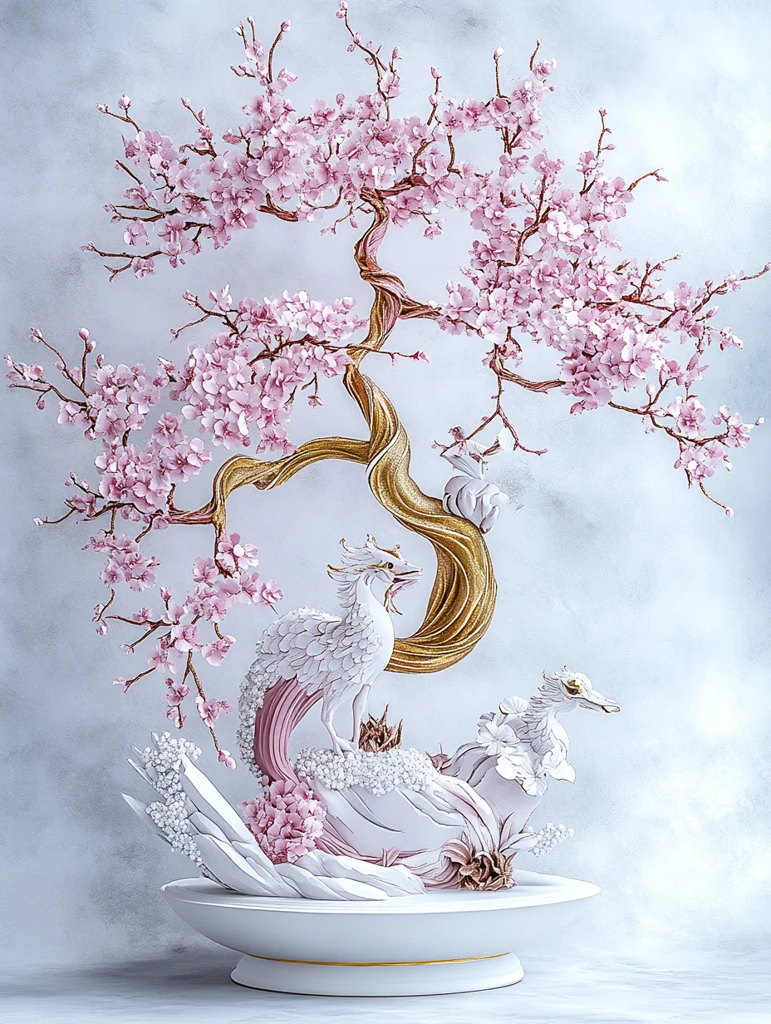 纸艺多维立体花艺