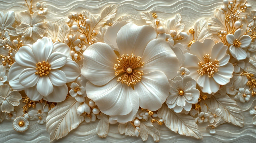 婚礼邀请花卉设计