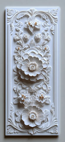 白色婚礼邀请卡