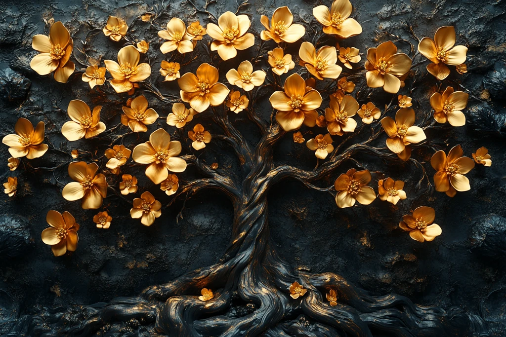 黄金花树生命图