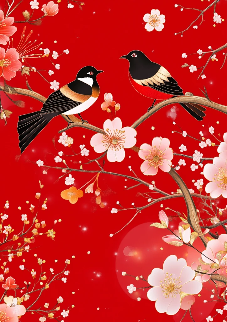 金鹊报喜迎新年