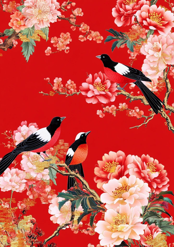 金鹊报喜迎新年