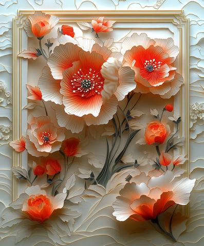 纸剪花窗与未来