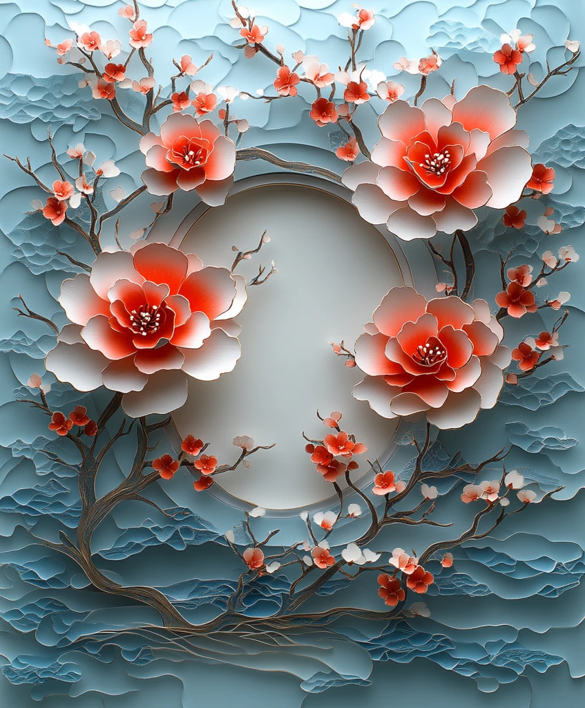 纸剪花窗与未来