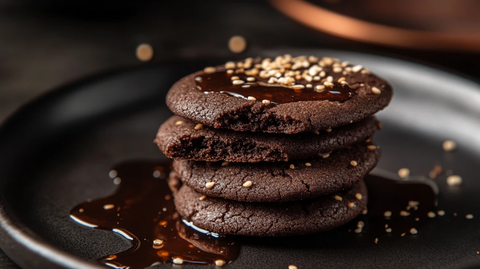 焦糖巧克力曲奇饼