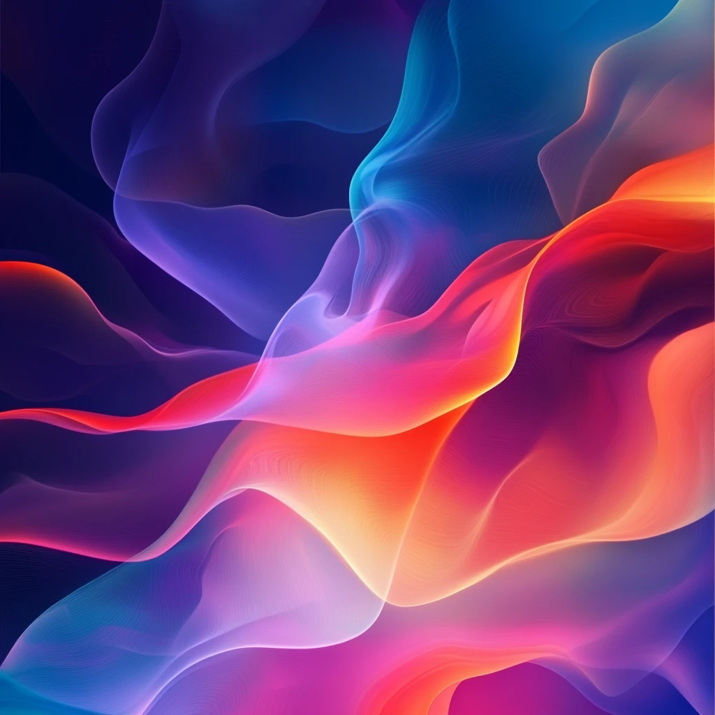 彩色炫彩潮流抽象渐变