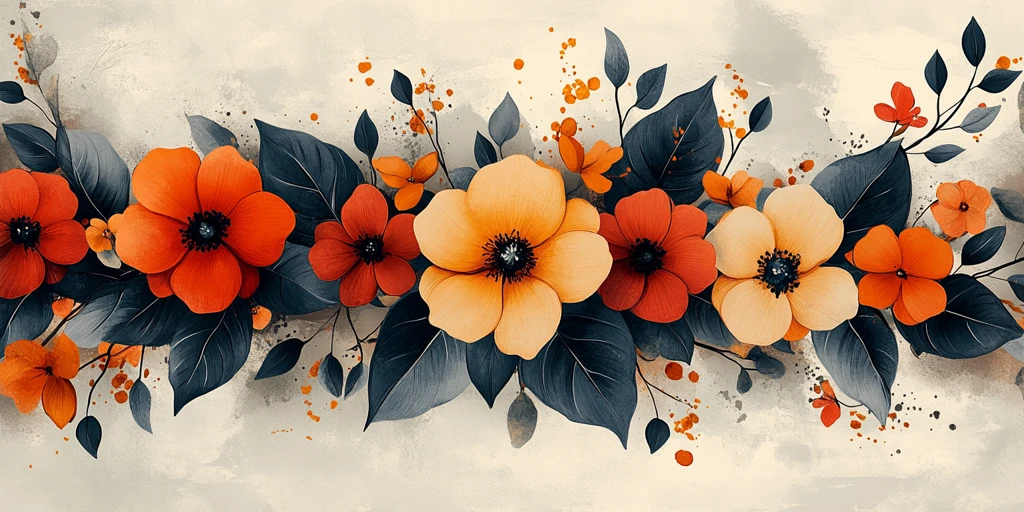 橄榄绿花纹礼盒设计