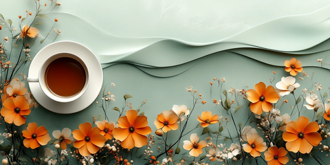 橄榄绿花纹礼盒设计