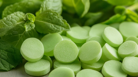 绿色健康维生素补充