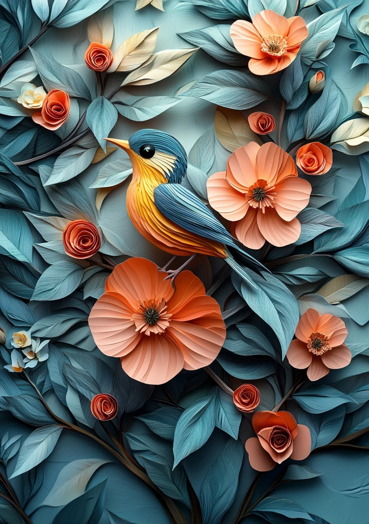 花蕾与春日景象