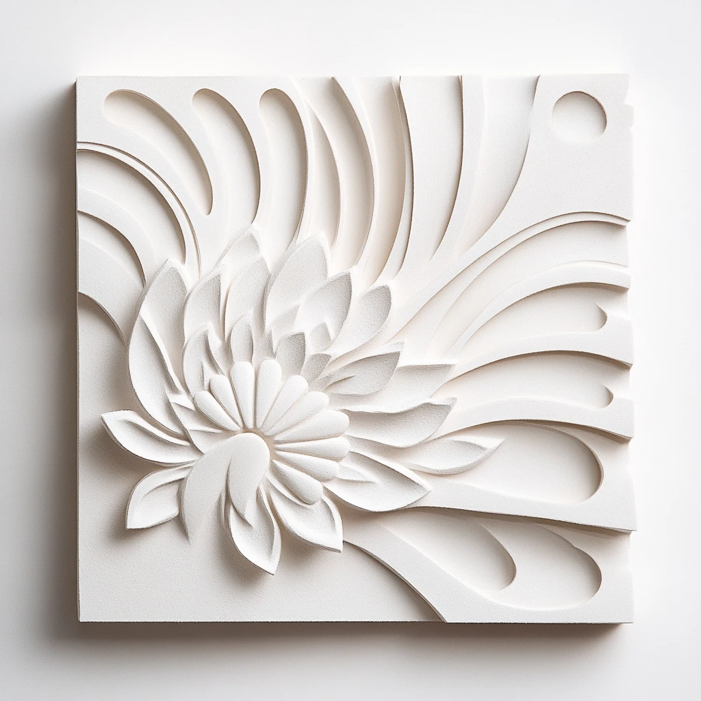 白瓷卡片镶嵌工艺