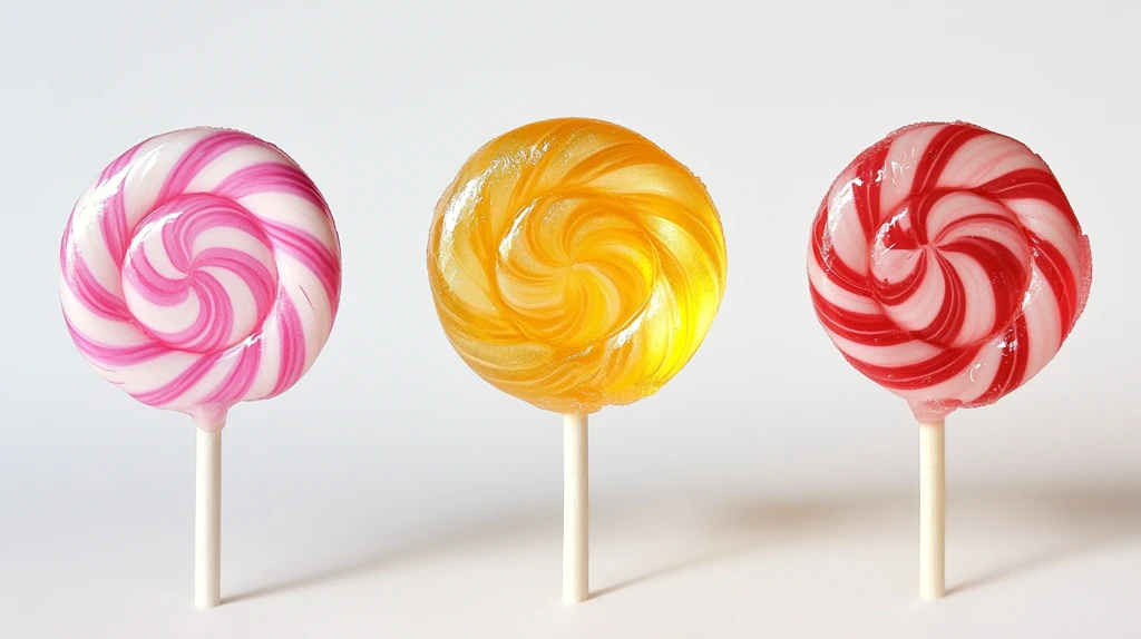 棒棒糖包装插画