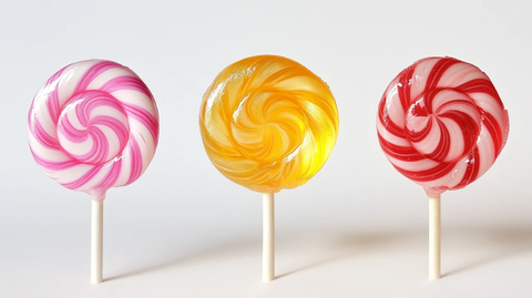 棒棒糖包装插画