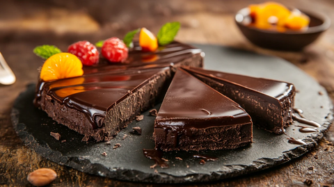 手工烘焙巧克力蛋糕