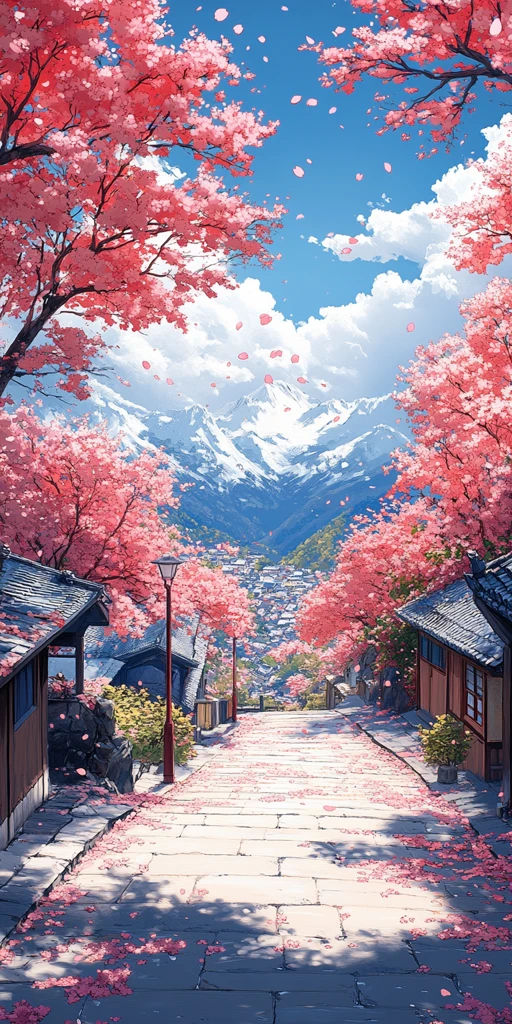 樱花春景