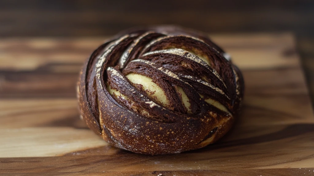 巧克力旋风面包