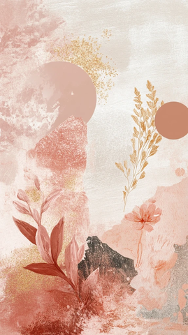 宇宙沙漠花艺拼贴