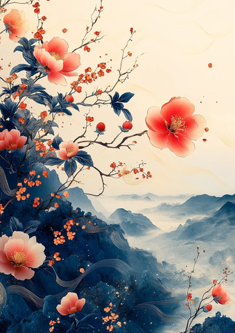 月白纹样音律交融