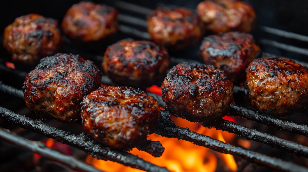 烧烤肉丸
