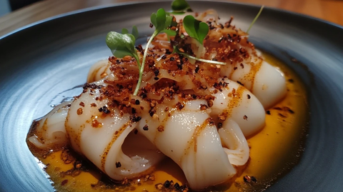 鱿鱼米粉五香汤