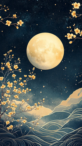 金月桂花绣艺图