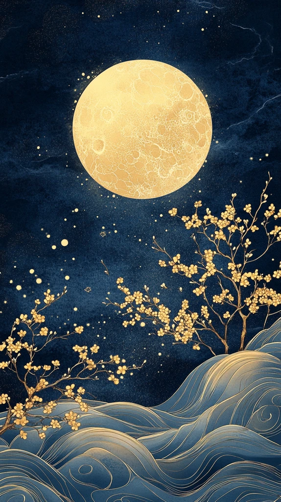 金月桂花绣艺图