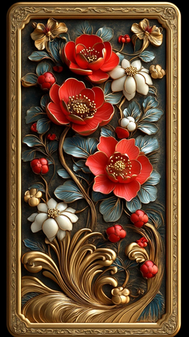 云纹金框插槽机