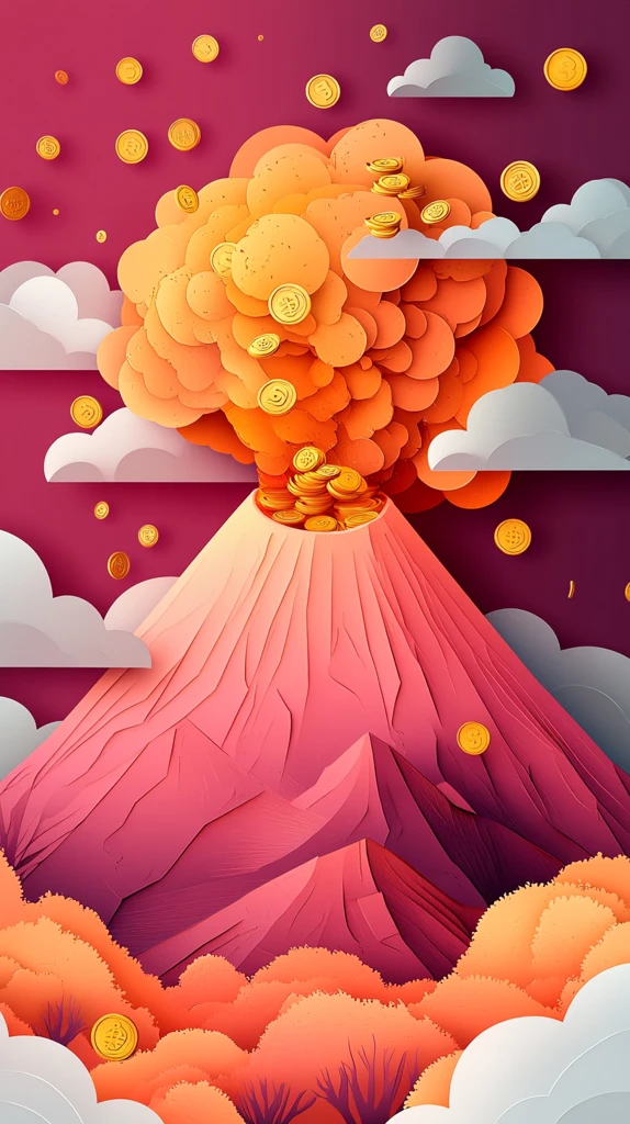 金币火山喷发