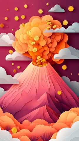 金币火山喷发