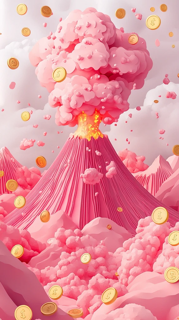金币火山喷发