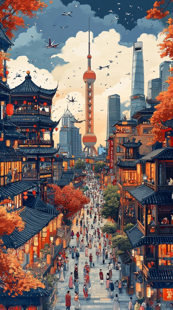 传统与现代交融