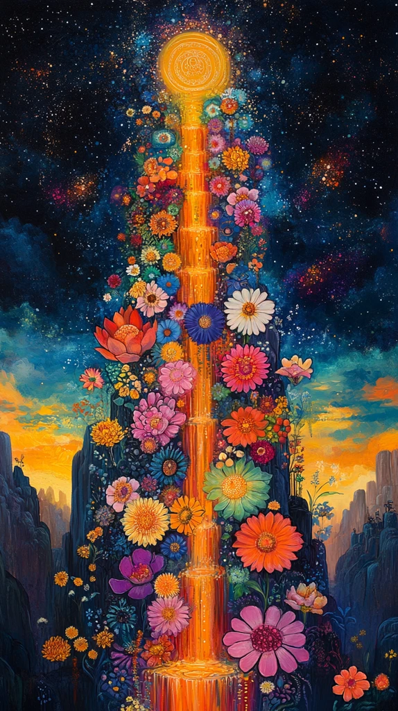 彩色图案与灵性符号